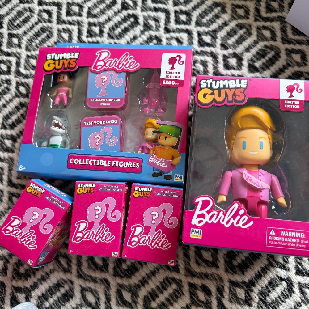 Stumble Guys X‎ Barbie blind boxes and toys